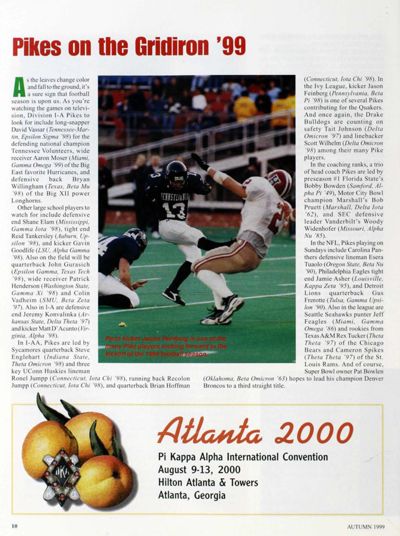 Atlanta 2000 Advertisement, Autumn 1999
